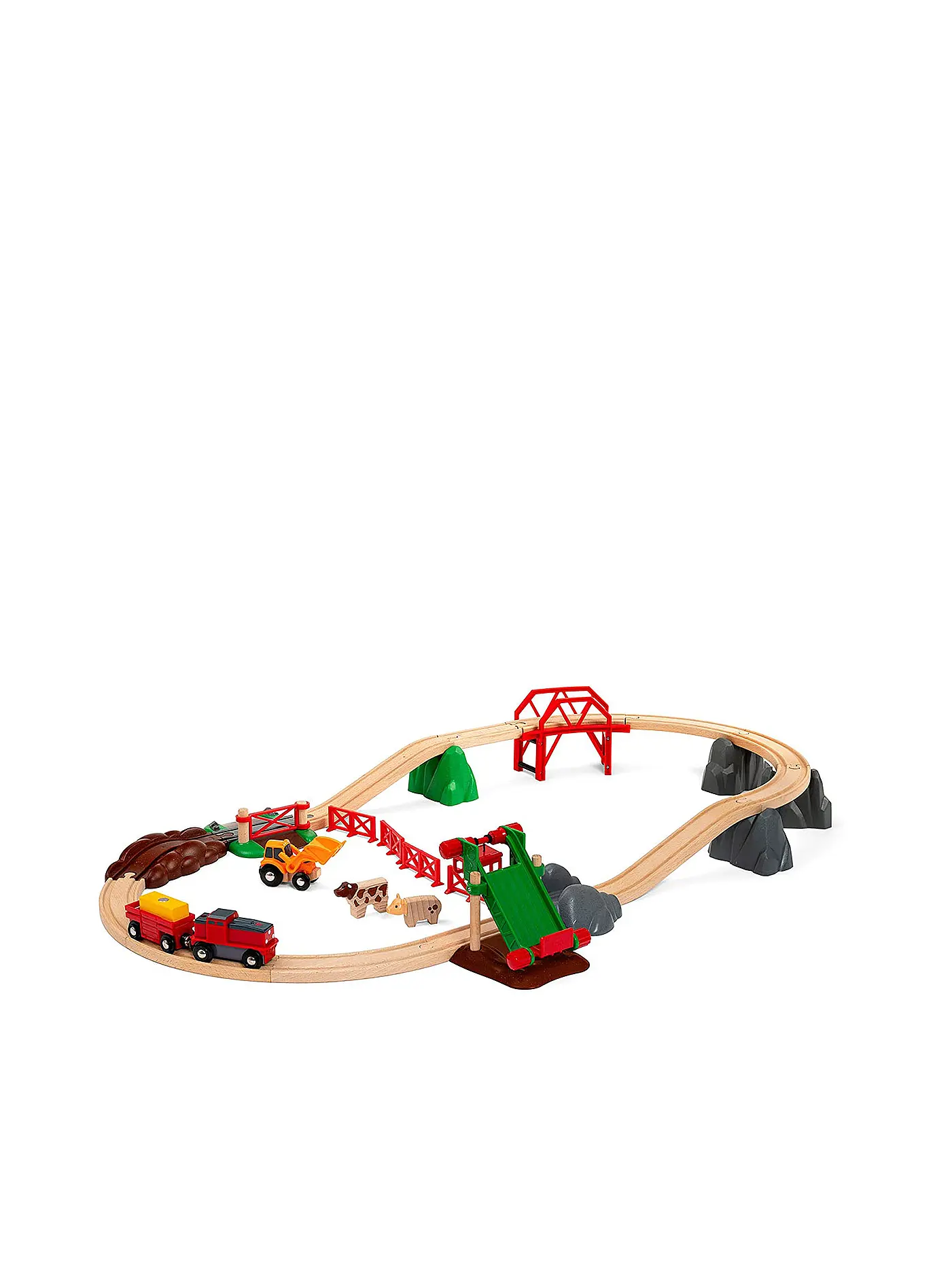 BRIO | Großes BRIO Bahn Bauernhof-Set | 
